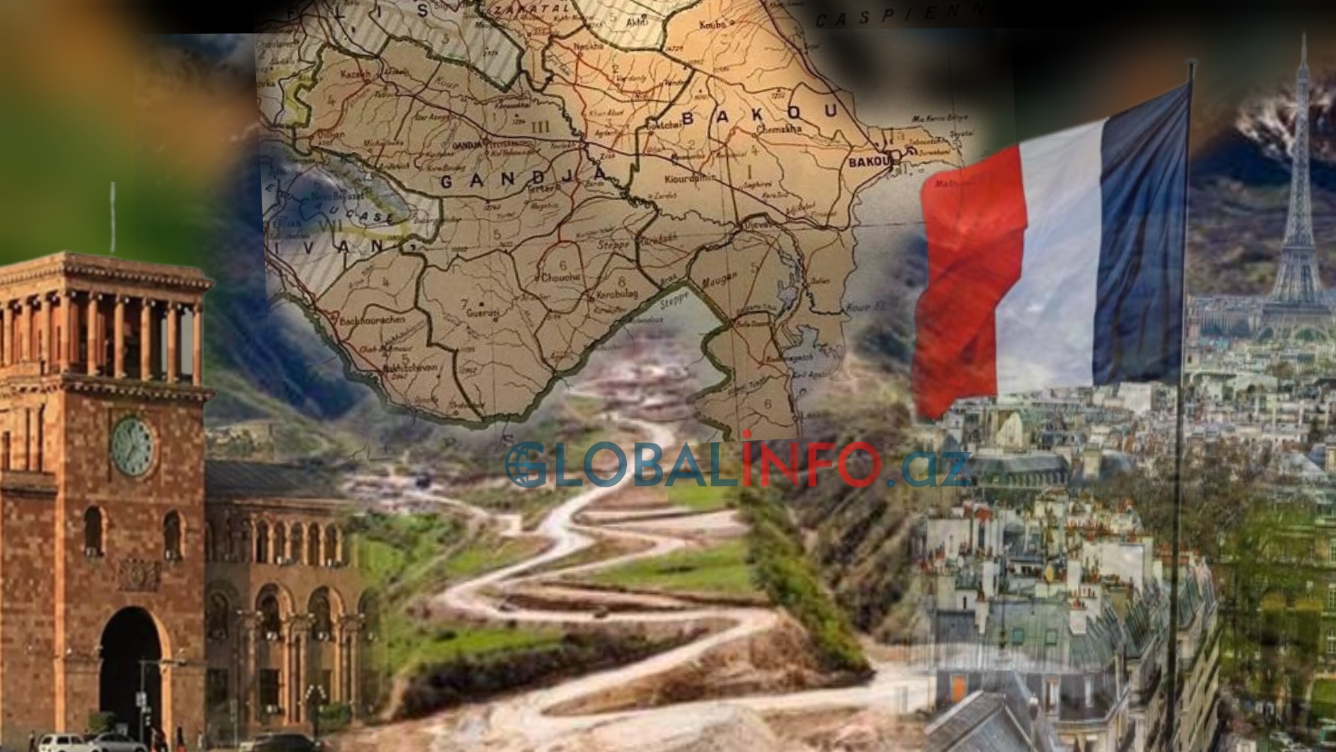 Parisin qəbul etdiyi, İrəvanı qorxuya salan xəritə: Azərbaycan hərəkətə keçəcək?