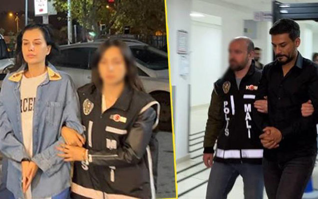 Dilan Polatla əri saxlanıldı - FOTOLAR