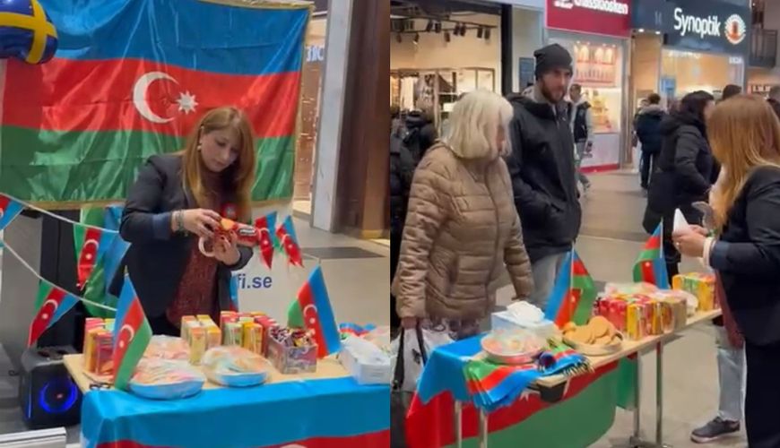 İsveçdə Zəfər Günü belə qeyd olundu - FOTO/VİDEO 1 İsveçdə Zəfər Günü belə qeyd olundu - FOTO/VİDEO