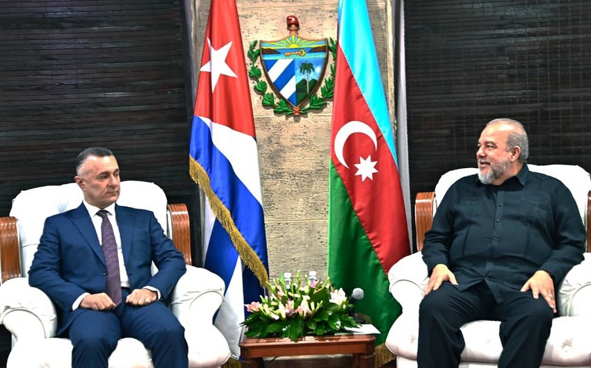 Teymur Musayev Kubanın baş naziri ilə görüşdü FOTOLAR GlobalInfo.az