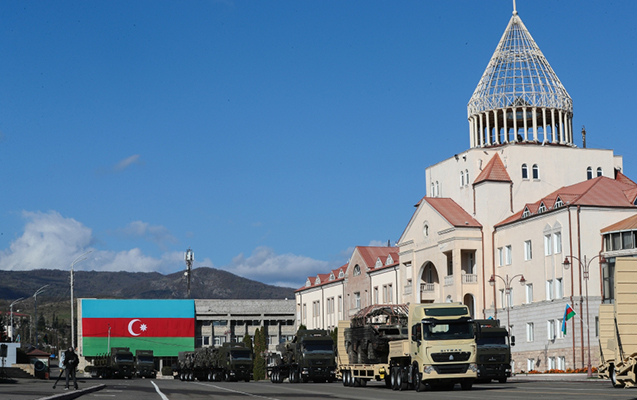 Separatçılardan müsadirə olunmuşdu, paradda nümayiş etdirildi - VİDEO