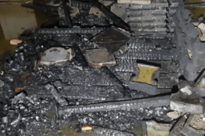 Göygöldə tamet sexində yanğın olub - FOTO