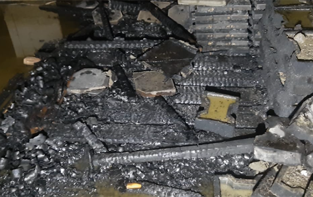 Göygöldə tamet sexində yanğın olub - FOTO