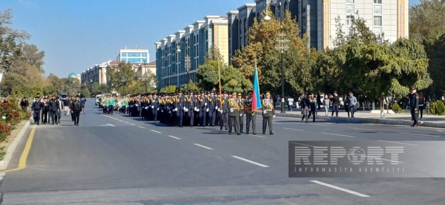 Naxçıvanda hərbi yürüş keçirildi - VİDEO