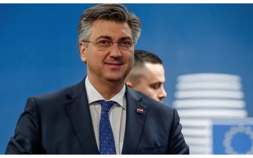 Xorvatiyanın Baş nazirinin Azərbaycana səfəri başa çatdı - FOTO