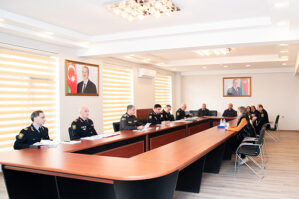 Nazir polis rəislərinə tapşırıqlar verdi - FOTOLAR