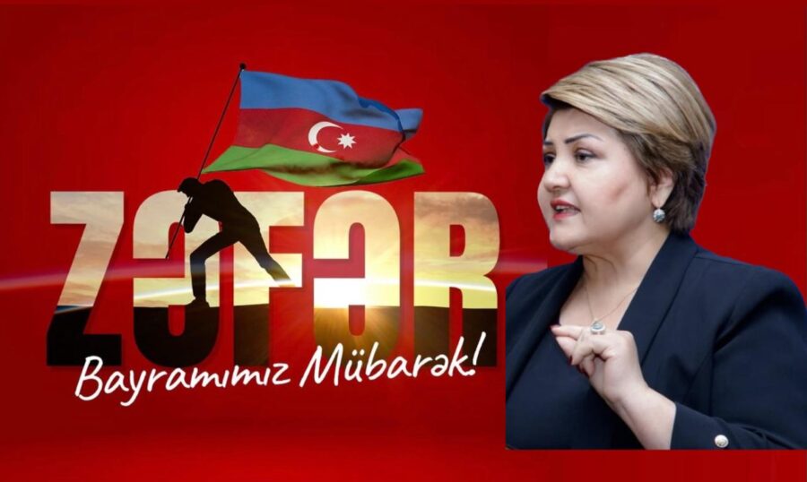 Tənzilə Rüstəmxanlıdan ZƏFƏR TƏBRİKİ