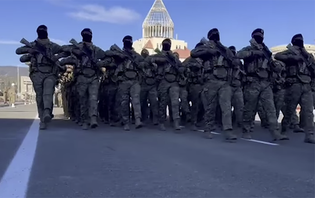 Xankəndidə ayaq səslərimiz... - VİDEO