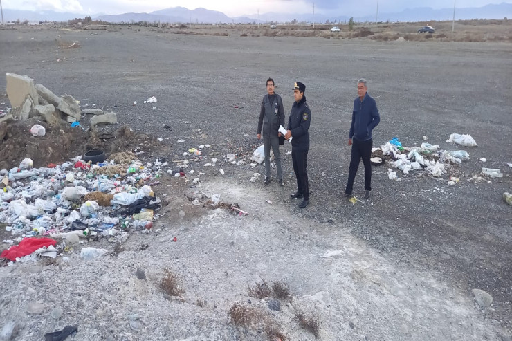 Bələdiyyə sədri zibillərə görə cərimələndi - FOTO