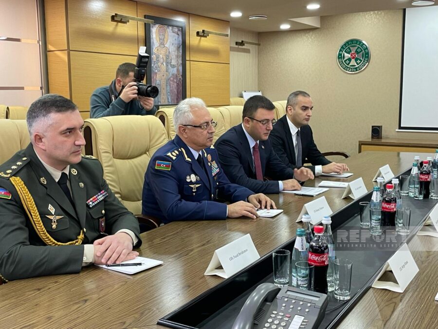 Zakir Həsənovun müavinləri Gürcüstanda - FOTOLAR