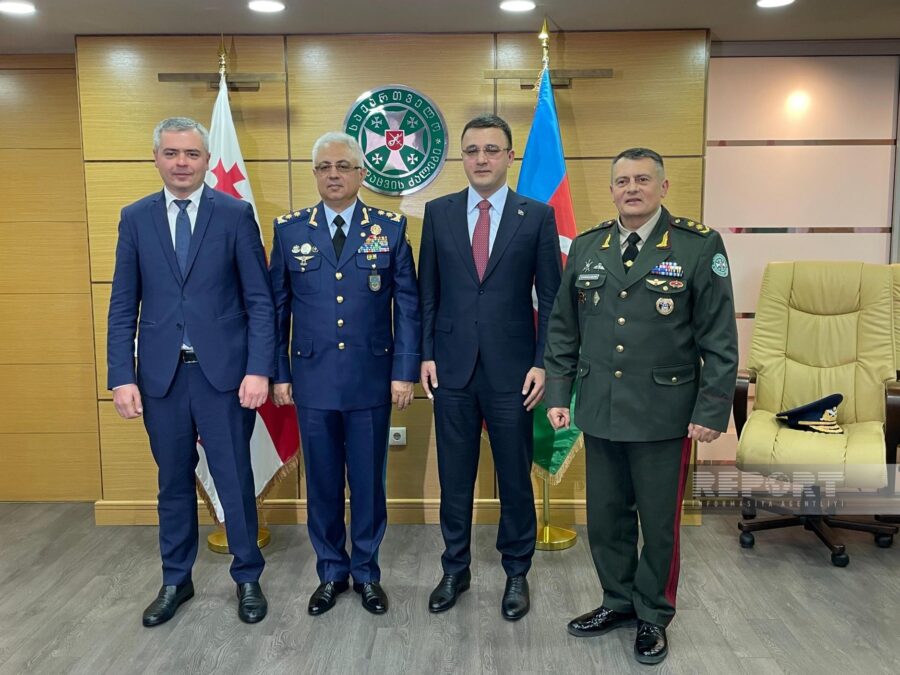 Zakir Həsənovun müavinləri Gürcüstanda - FOTOLAR