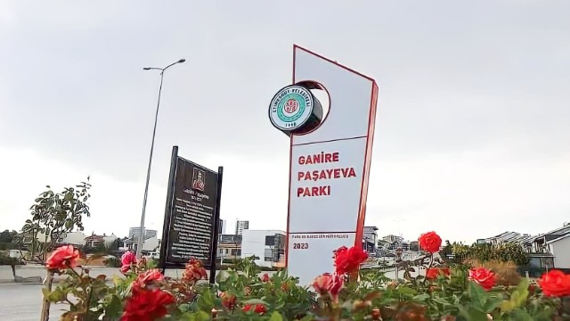Ankarada Qənirə Paşayevanın adına park salındı - FOTO