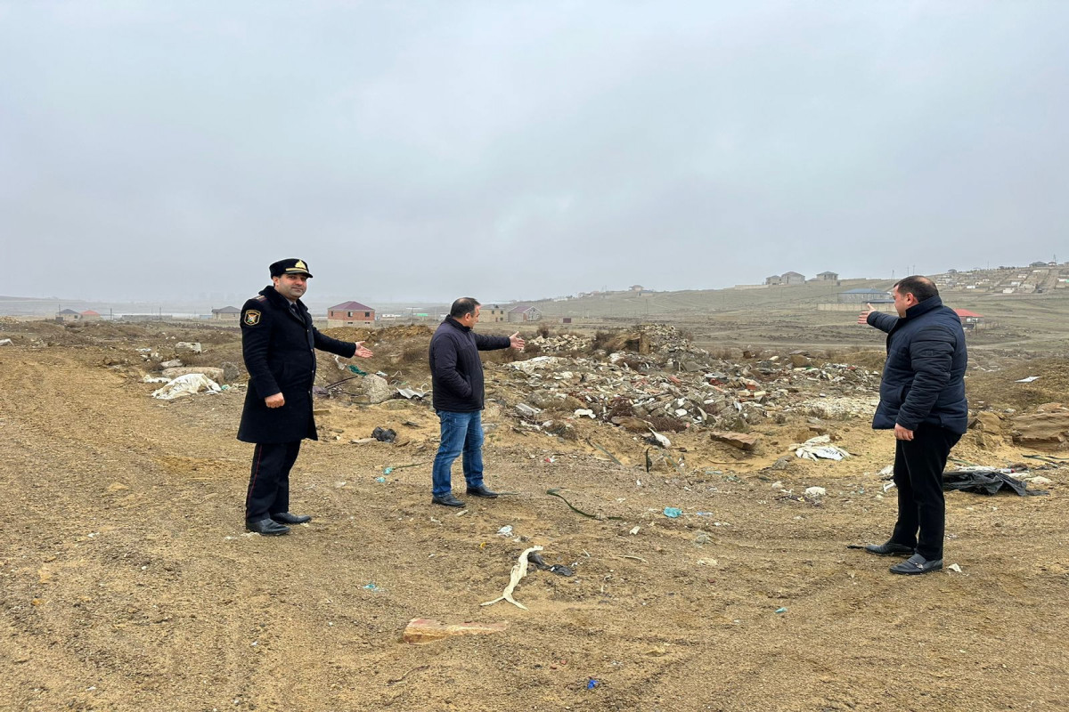 Ətraf mühiti çirkləndirən şəxs cərimələndi