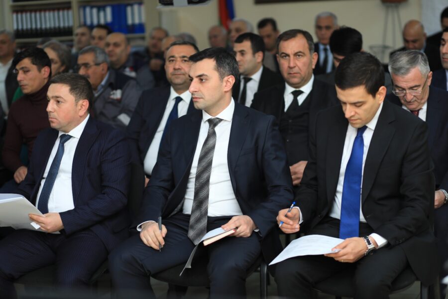 Niyazi Bayramov sakinlərlə növbəti səyyar görüş keçirdi - FOTOLAR