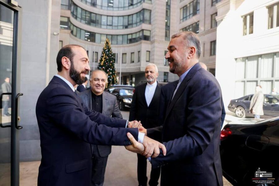 Abdullahian Mirzoyanla belə görüşdü - FOTO