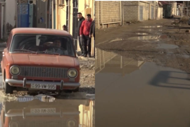 Bakıda "təbii Venesiya": sakinlər etiraz edir - VİDEO 1 FotoJet 2