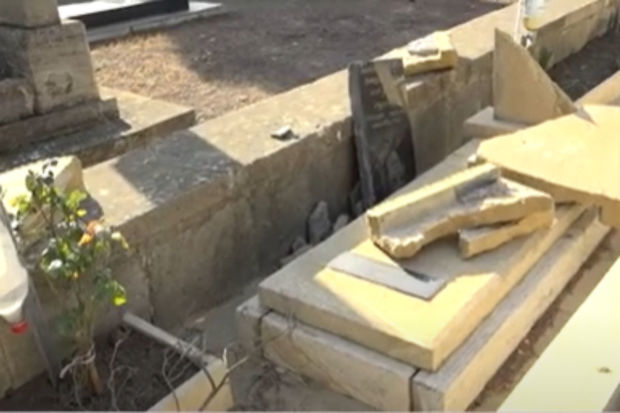 Rəşid Behbudovun bacısının qəbri niyə dağılıb? - VİDEO