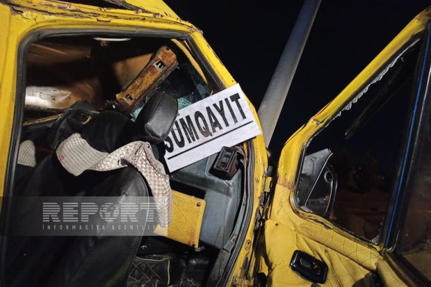 Bakı-Sumqayıt yolunda ağır qəza: ölənlər var - VİDEO