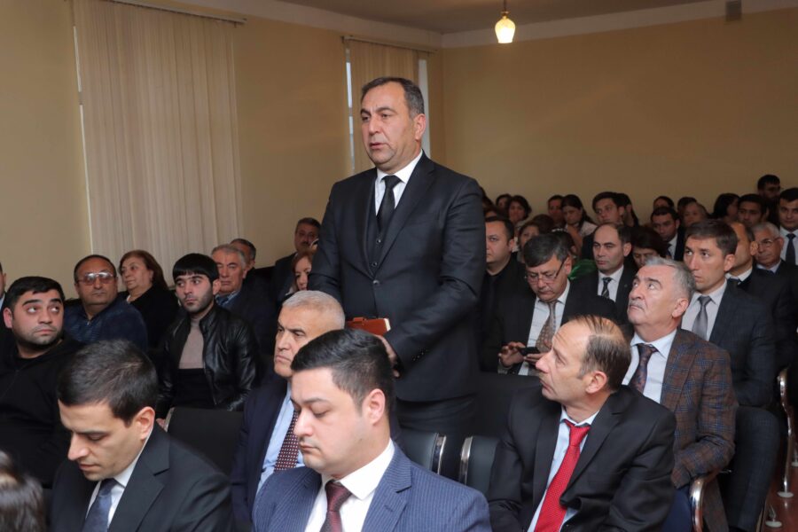 Niyazi Bayramov sakinlərin müraciətlərini dinlədi - FOTOLAR