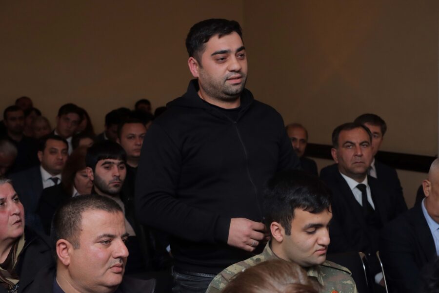 Niyazi Bayramov sakinlərin müraciətlərini dinlədi - FOTOLAR