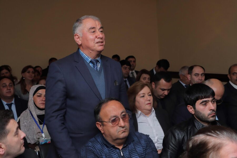 Niyazi Bayramov sakinlərin müraciətlərini dinlədi - FOTOLAR