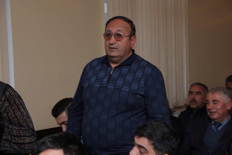 Niyazi Bayramov sakinlərin müraciətlərini dinlədi - FOTOLAR