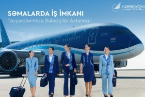 AZAL “Təyyarə bələdçisi” vəzifəsinə işə qəbulu davam etdirir