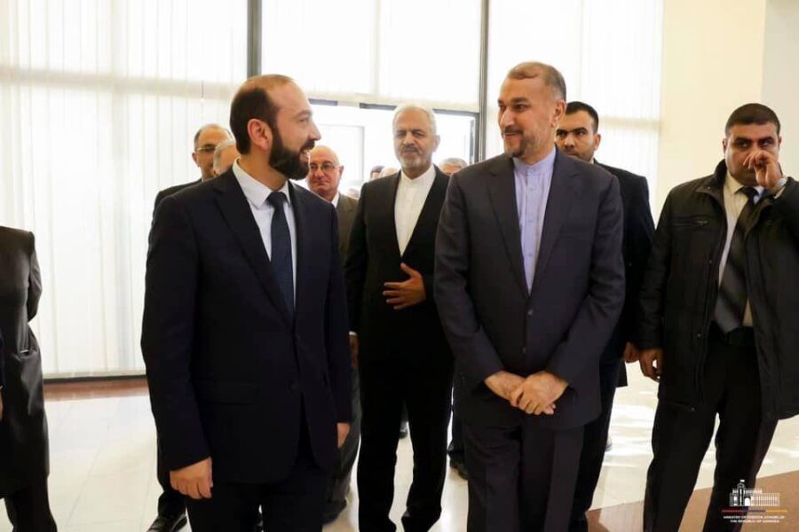 Abdullahian Mirzoyanla belə görüşdü - FOTO