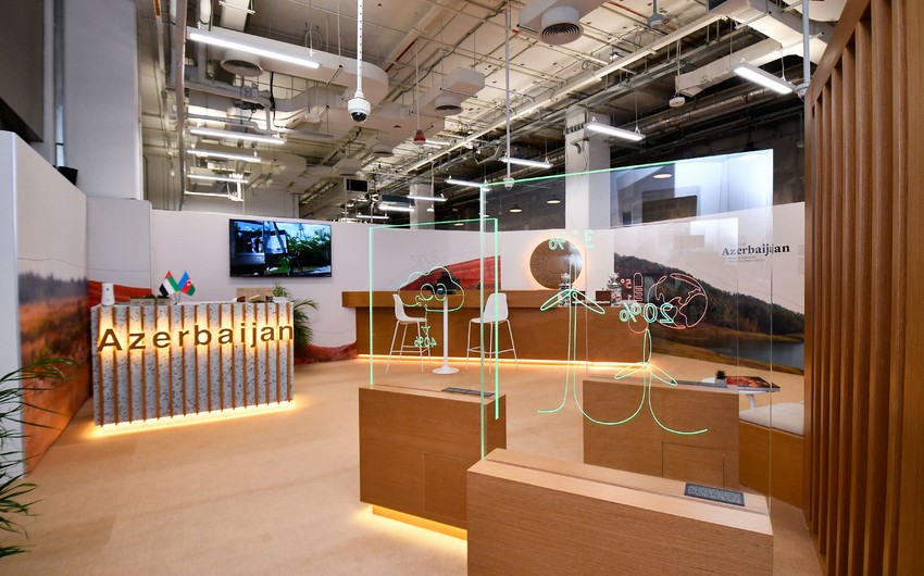 Azərbaycanın COP28-dəki pavilyonu fəaliyyətə başladı - FOTOLAR