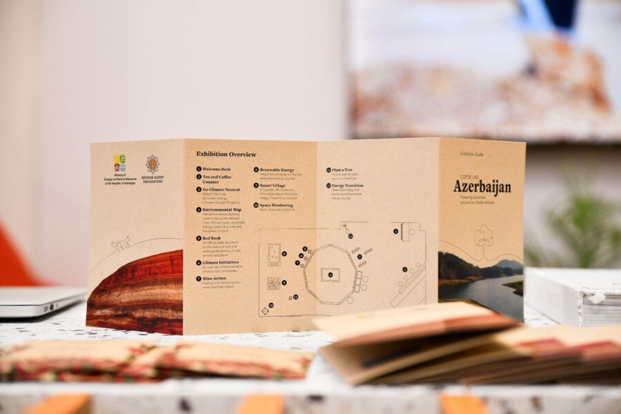 Azərbaycanın COP28-dəki pavilyonu fəaliyyətə başladı - FOTOLAR