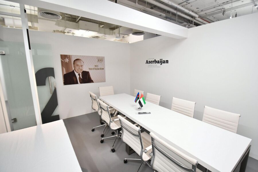 Azərbaycanın COP28-dəki pavilyonu fəaliyyətə başladı - FOTOLAR