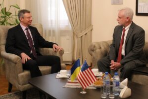 ABŞ və Ukraynanın Azərbaycandakı səfirləri görüşüb