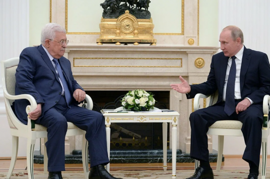 Putin Mahmud Abbasa söz verdi: Rusiya Fələstinə yardımı davam etdirəcək