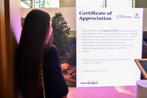 Leyla Əliyeva Dubayda: iqlim dəyişiklikləri üzrə iclasda iştirak etdi