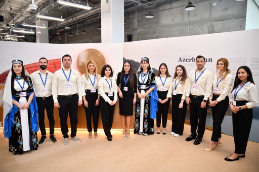 Leyla Əliyeva Dubayda: iqlim dəyişiklikləri üzrə iclasda iştirak etdi