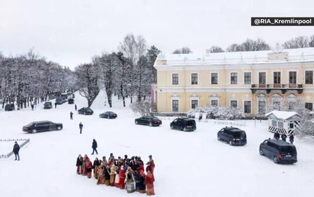 İlham Əliyevin də iştirak etdiyi MDB sammiti belə başladı - VİDEO