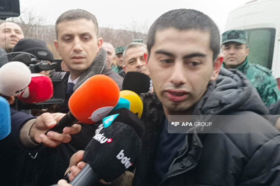 Azad edilən hərbçilərimiz danışdı - VİDEO 3 Azad edilən hərbçilərimiz danışdı - VİDEO