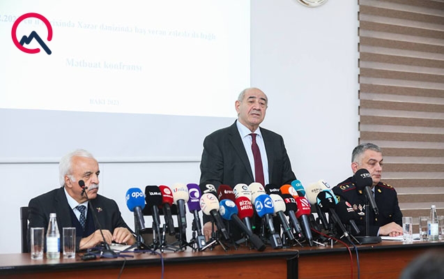 Zəlzələ ilə bağlı mətbuat konfransı keçirildi - VİDEO 1 Zəlzələ ilə bağlı mətbuat konfransı keçirildi - VİDEO