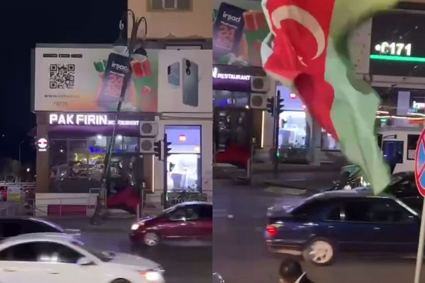 Xırdalanda sərnişinlər ölümdən döndü - VİDEO