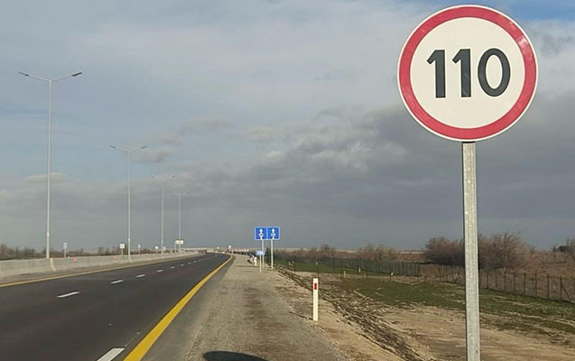 Ödənişli yolda sürət həddi müəyyənləşdi - Radar quraşdırılır