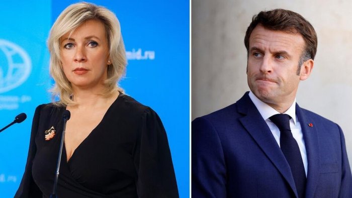 Zaxarovadan Makrona cavab: Varsa, paylaş!