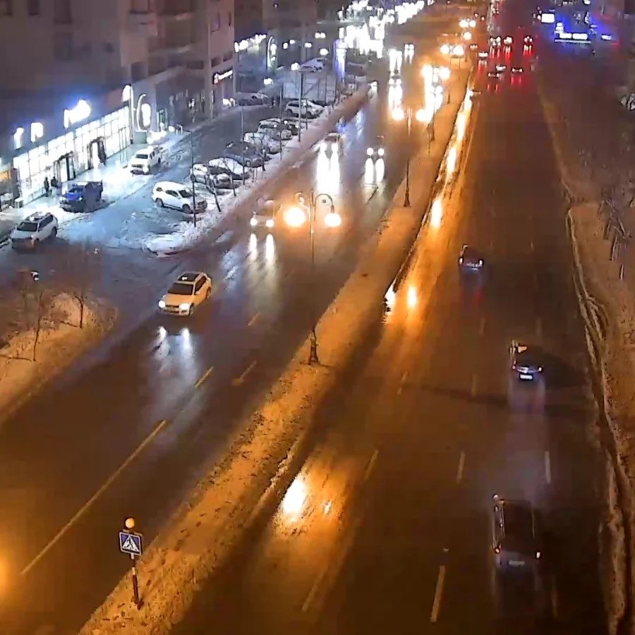 Qarlı havada paytaxt yollarındakı son vəziyyət: sıxlıq var? - VİDEO