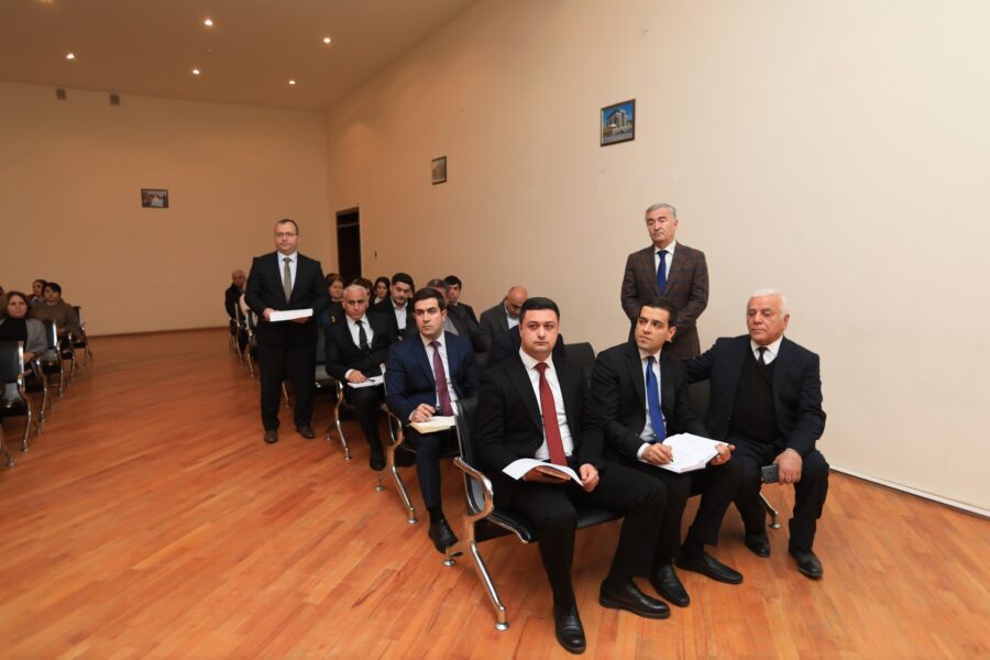 Niyazi Bayramov növbəti vətəndaş qəbulu keçirdi - FOTOLAR