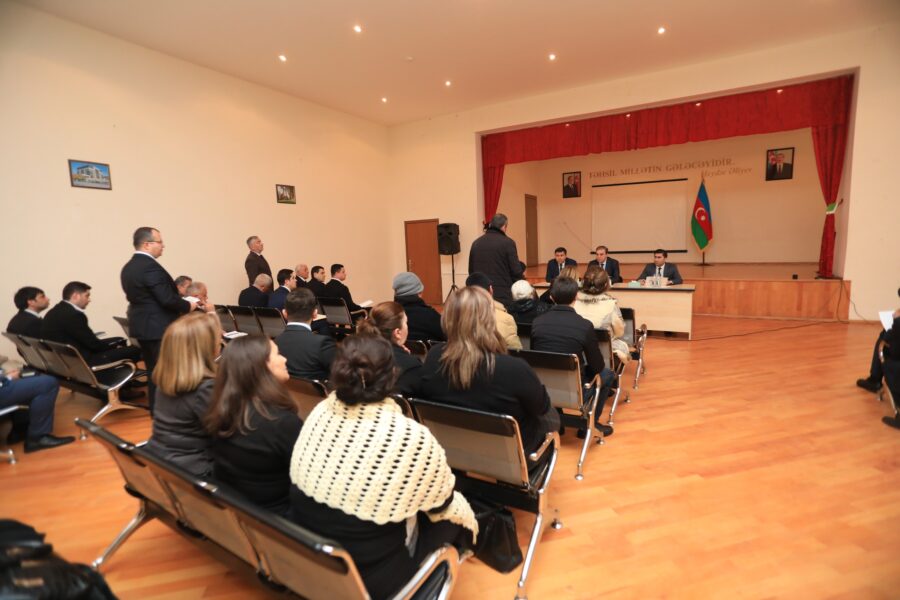 Niyazi Bayramov növbəti vətəndaş qəbulu keçirdi - FOTOLAR