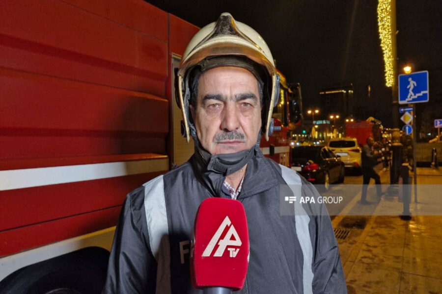 FHN rəsmisi: Perinatal mərkəzdəki yanğınla bağlı araşdırma gedir - VİDEO - YENİLƏNİB-1