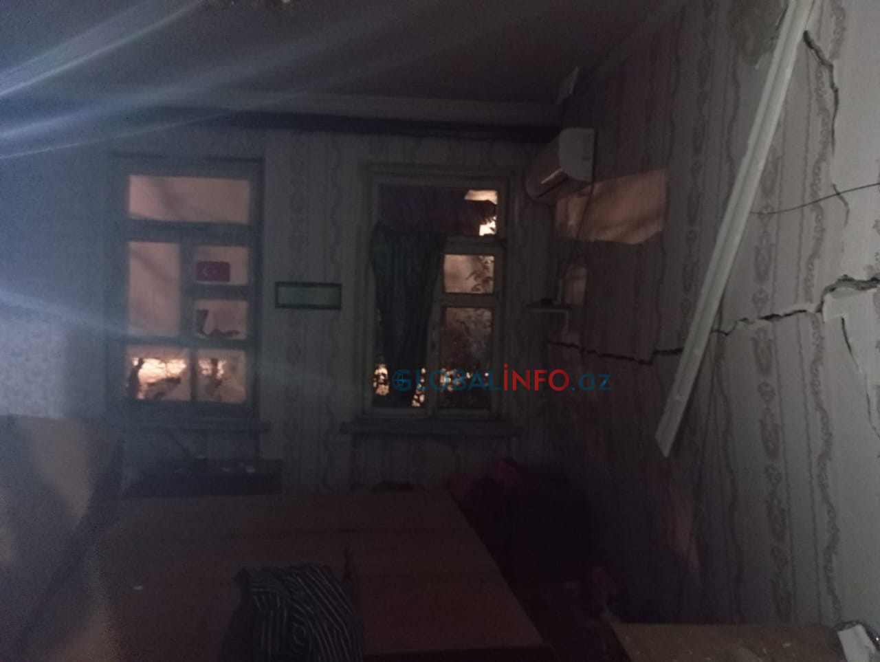 Sumqayıtda yataqxanada güclü partlayış: xəsarət alanlar var - FOTOLAR / YENİLƏNİR