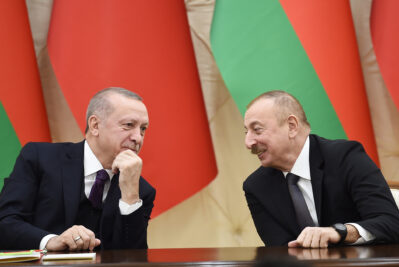 Recep Tayyip Erdogan 2020 visit to Baku with Ilham Aliyev 25