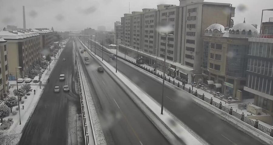 Hazırda Bakı yolları belə görünür - FOTO