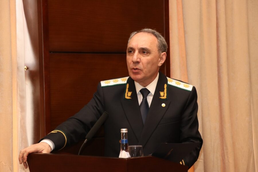 Hərbi Prokurorluqda geniş kollegiya iclası keçirildi - FOTOLAR
