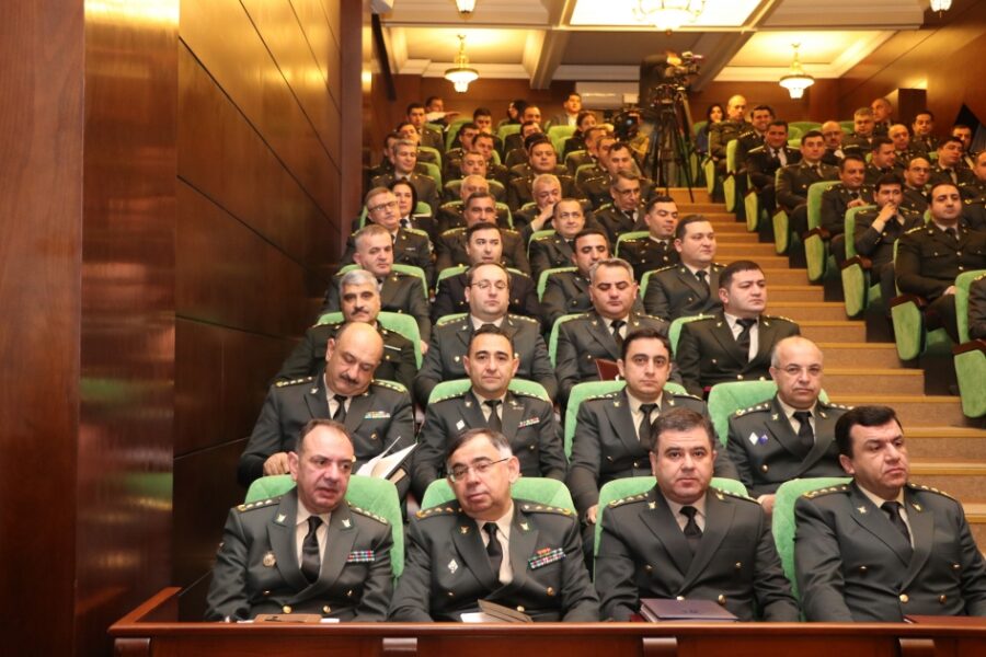Hərbi Prokurorluqda geniş kollegiya iclası keçirildi - FOTOLAR